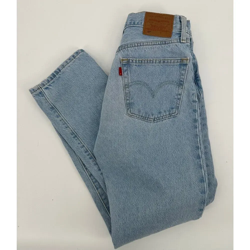Levi’s 501 ORIGINAL CROPPED WOMEN'S JEANS - Picture 9 of 13